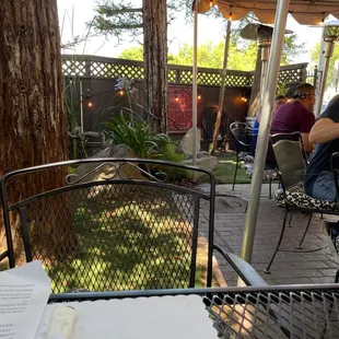 Darling little courtyard tucked away in downtown Merced