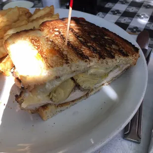 Chicken Artichoke Panini