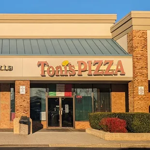 This is the storefront for the restaurant.  Photo taken January 4, 2025.