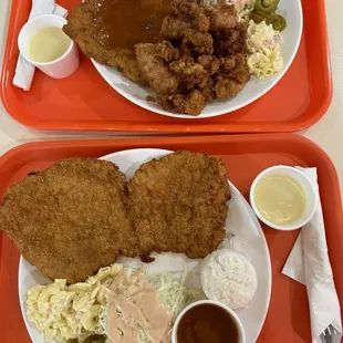 Chicken&amp;1/2 Pork Cutlet