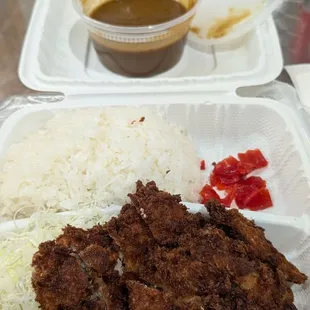 Katsu Curry Plate