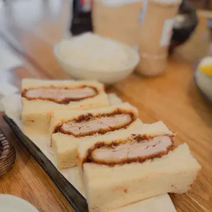 Pork Tonkatsu Sandwich