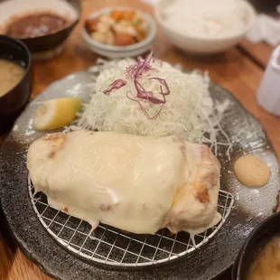 Cheese Pork Loin Tonkatsu