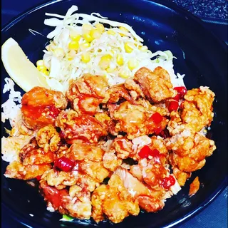 Spicy Karaage Rice Bowl**