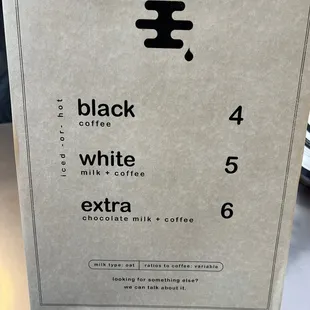 Menu as of 12/14/2024