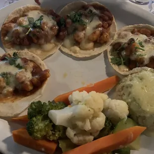 a plate of food