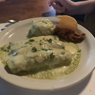a plate of food