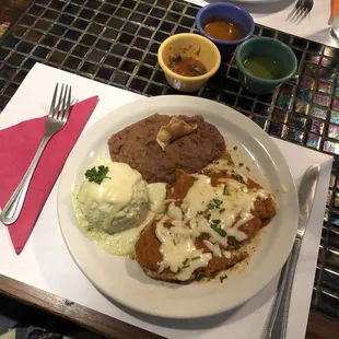 a plate of food