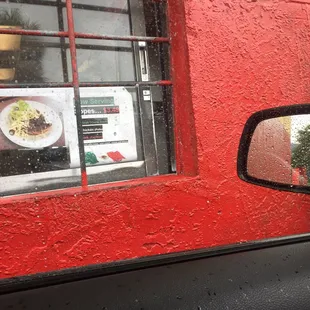 Drive-thru window