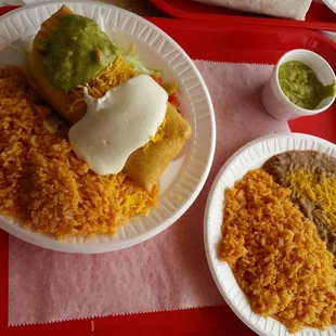 Chicken chimichunga
