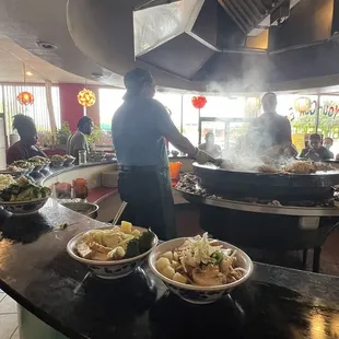 Weekends are busy but the food is still on point!