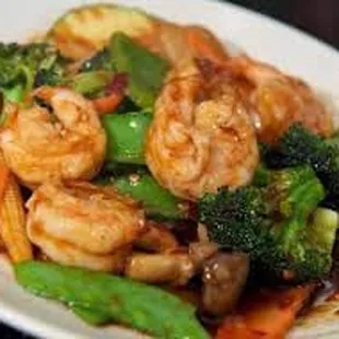 Ton's Palace Fresh Shrimp Szechuan