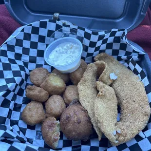 fish and chips, food