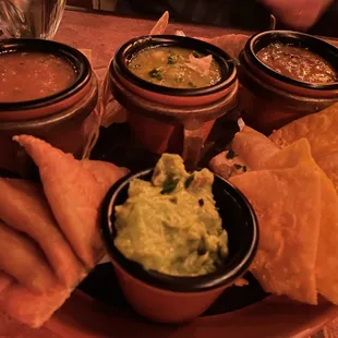 Three Sister Salsas &amp; Guac