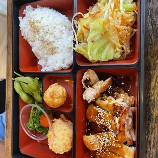 Teriyaki bento box