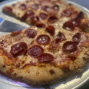 Pepperoni pizza
