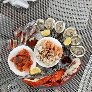 Seafood "tower"