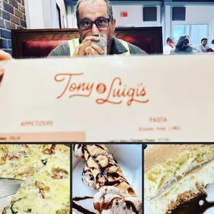 Hubs: pinkies out toast, delicious food and dessert!