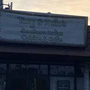 Tony and Nello's.
