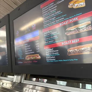 waffles, menu