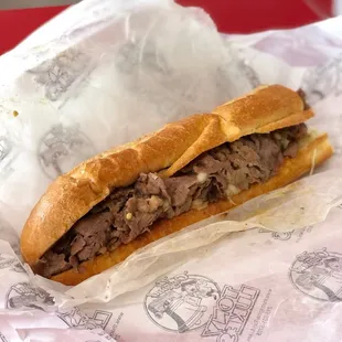 Tender Cheese Steaks
