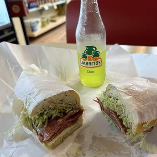 What a great sandwich meaty and messy.