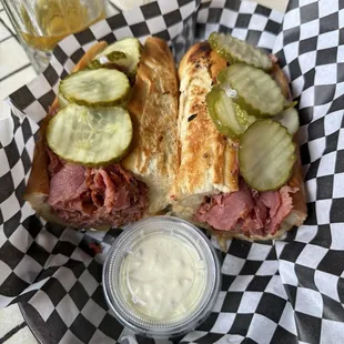 Best ever pastrami sandwich