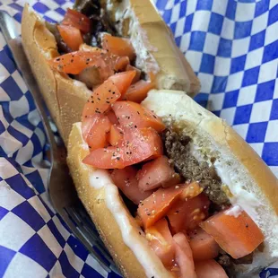 Pepper Steak Sandwich