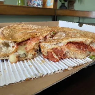 Deluxe Pizza Calzone