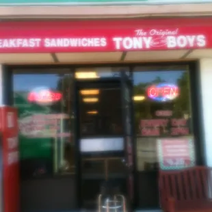 The front of the best breakfast spot ever