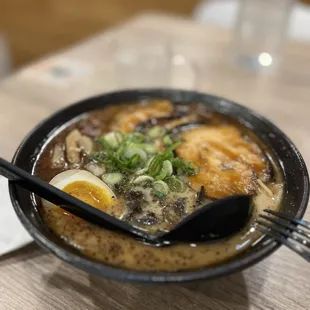 Black Garlic Ramen