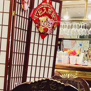 Tony Cheng&apos;s Restaurant Lunar New Year Decor