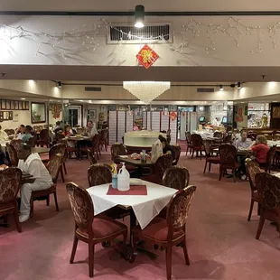 Dining area upstairs