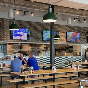 customers eating