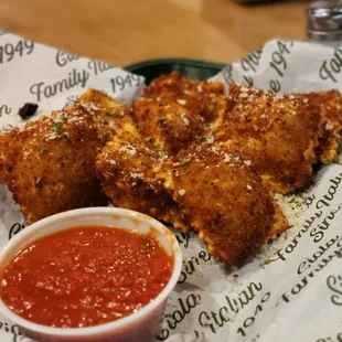 Baked ravioli