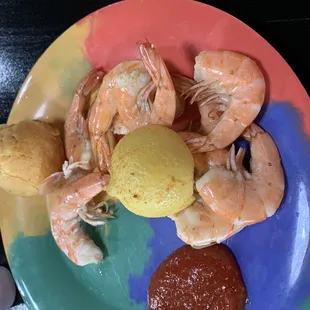 Boiled shrimp