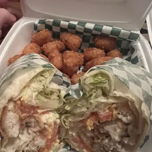 Crispy Chicken Wrap