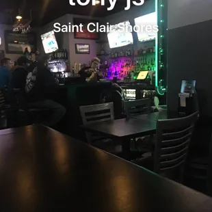 The bar