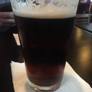 Amber Bock on draft $2.50