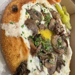 Mushroom and Garlic Combination