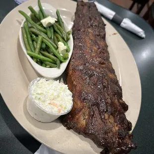 Baby Back Barbecued Ribs - Special on Full Slab on Sundays