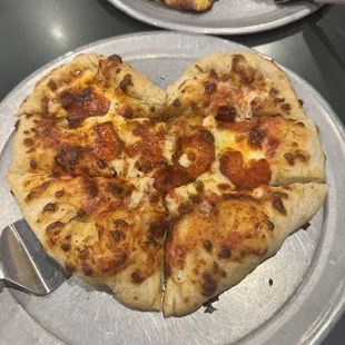 &quot;Pepperoni&quot; pizza with minimal pepperonis (these cost $1.99 extra)