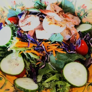 Grilled Shrimp Salad