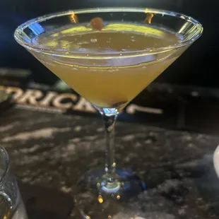 Apple cider martini