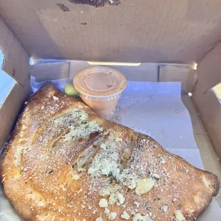 Buffalo Chicken Calzone