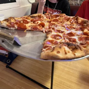 Pepperoni pizza not the Legendary Tony Pepperoni Pizza