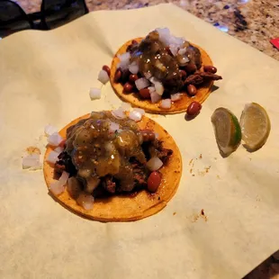 Steak tacos