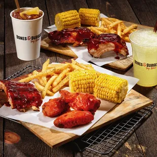 BBQ Combo Boxes.