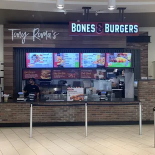 Located in Tampa International Plaza &amp; Bay Street. Food Court