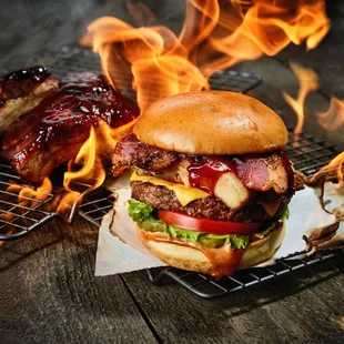 Baby Back Ribs
BBQ Bruiser Burger
